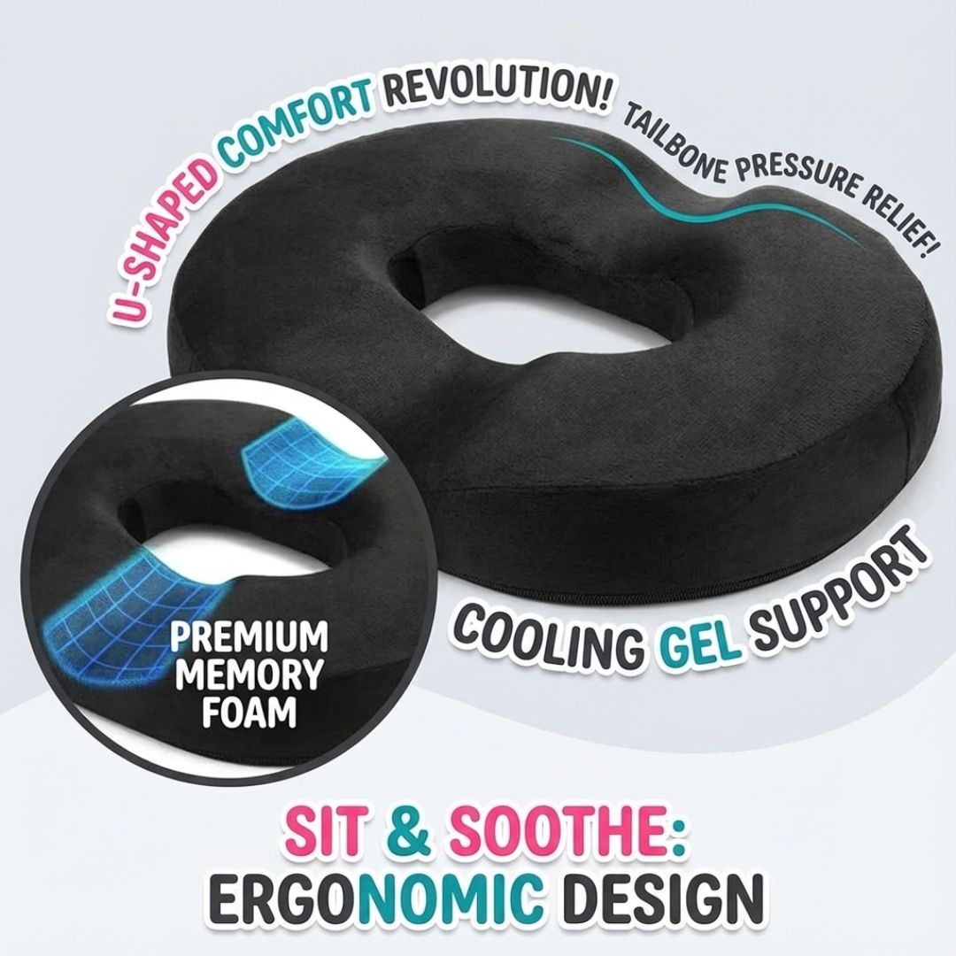 Donut Pillow Seat Cushion