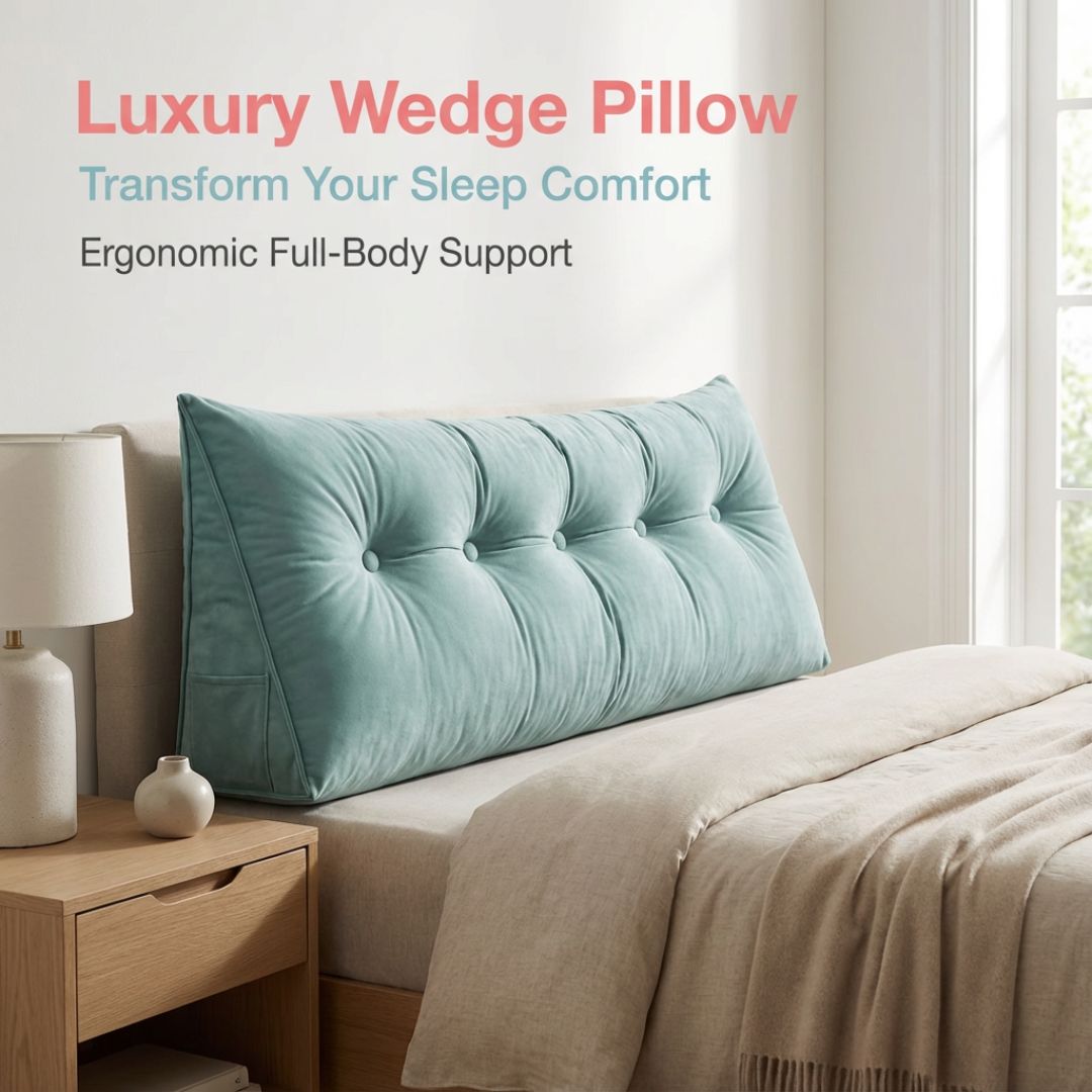 Luxury Wedge Pillow