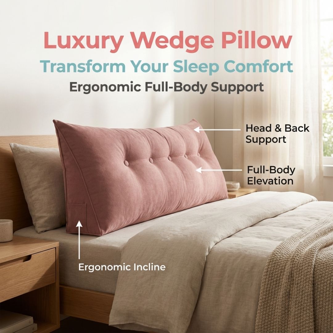 Luxury Wedge Pillow