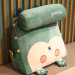 Triangular Backrest Pillow With Adjustable Headrest