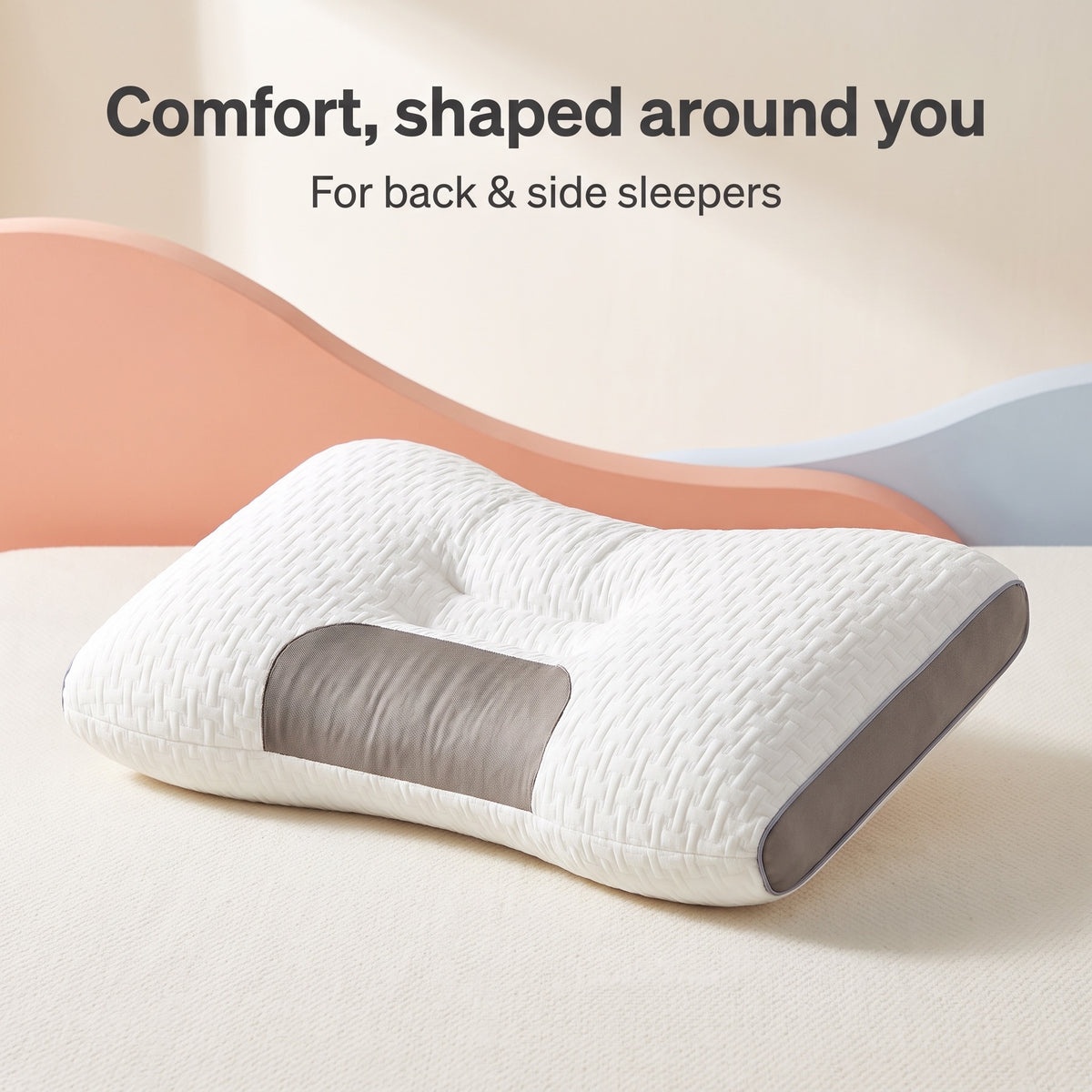 Neck Pillow For Back And Side Sleepers