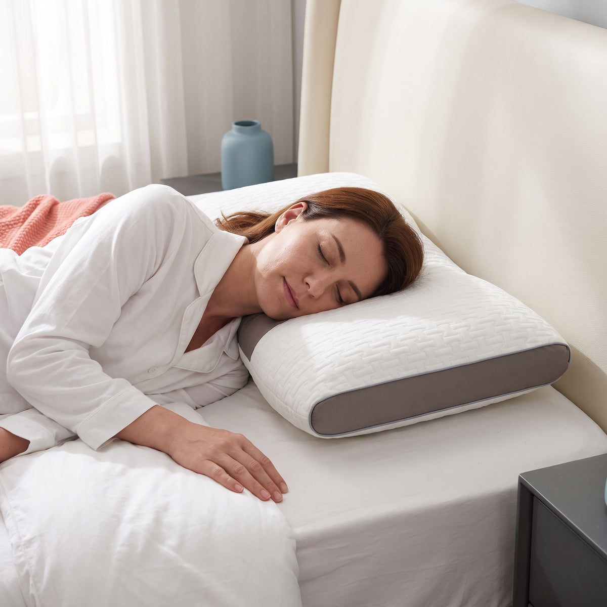 Neck Pillow For Back And Side Sleepers