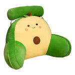 Backrest Pillow With Arms and Adjustable Headrest