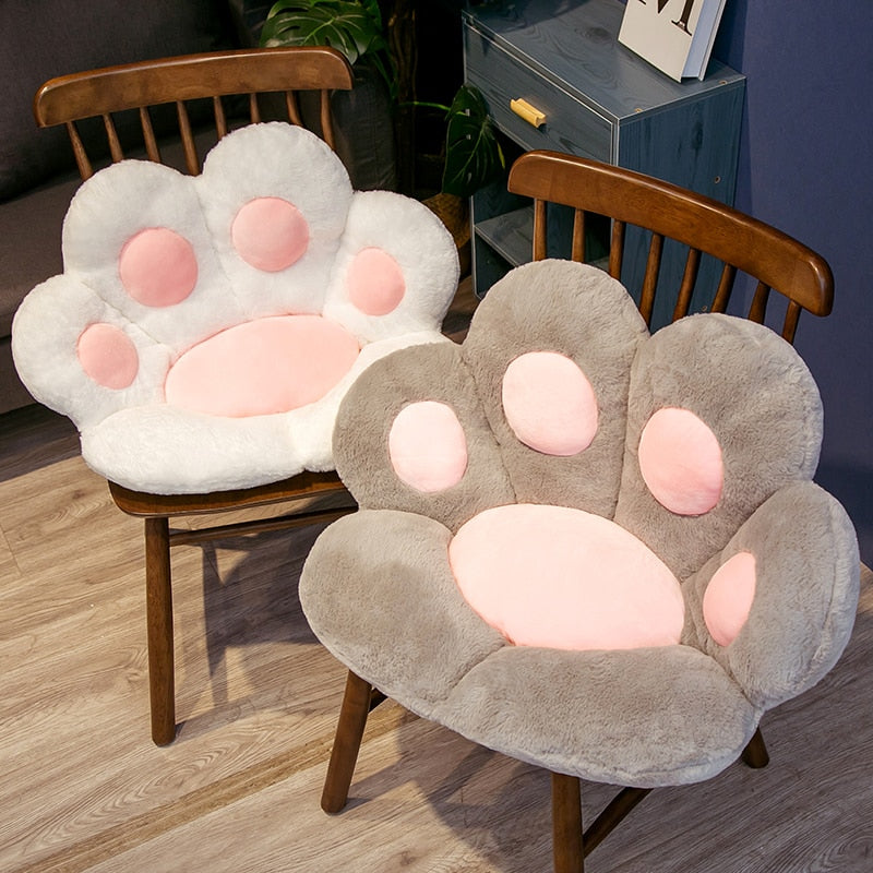 Soft Cat Paw Cushion