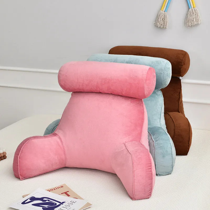 Backrest Pillow With Arms & Headrest