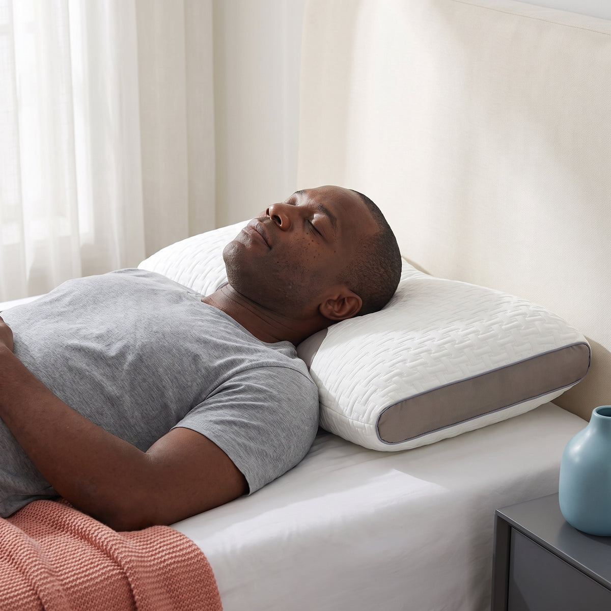 Neck Pillow For Back And Side Sleepers